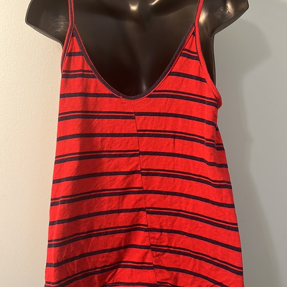 • Forever 21 Tank Top Red and Navy Striped Host picked - Picture 5 of 6